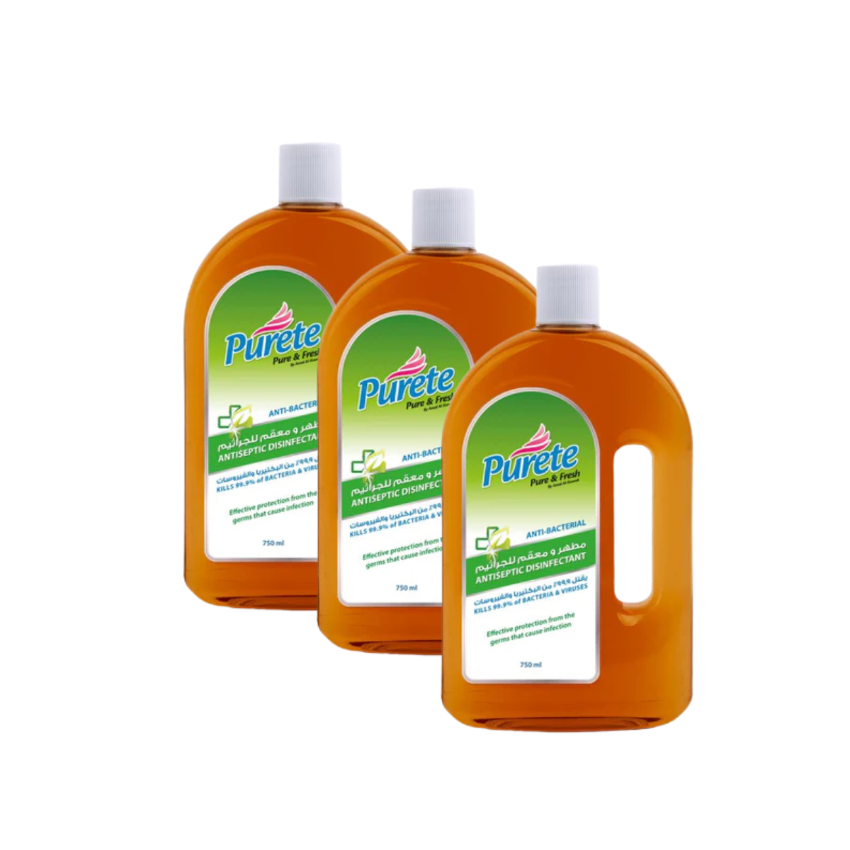 offer of sterile and disinfectant liquid