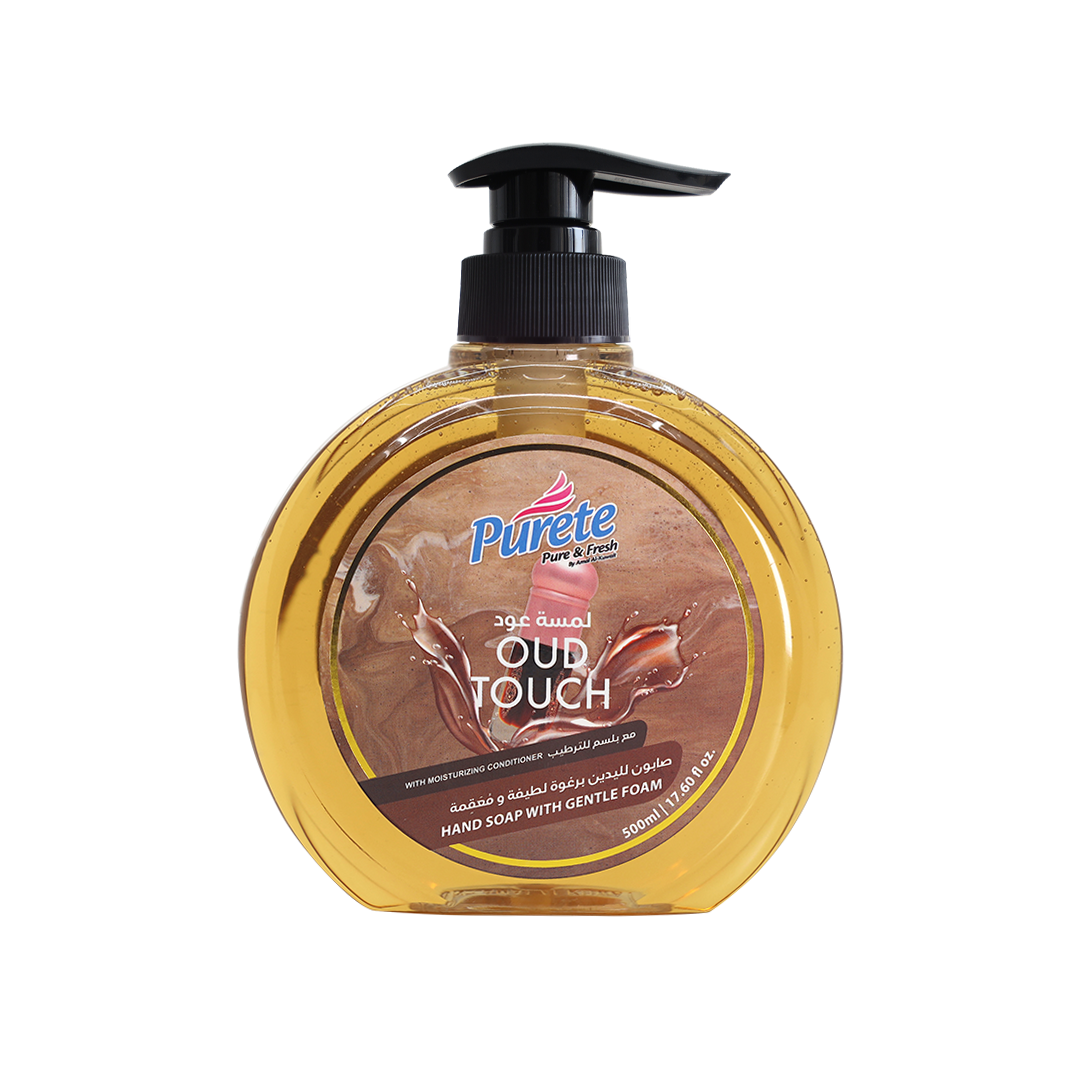 صابون لليدين برائحة لمسة عود