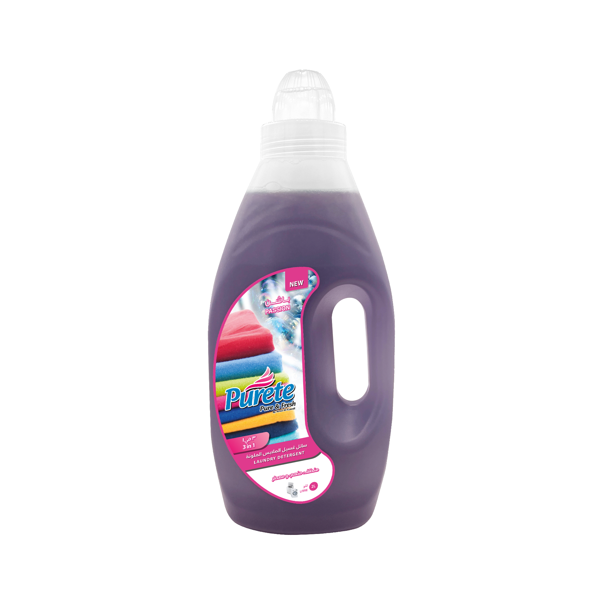 Passion scent liquid laundry soap