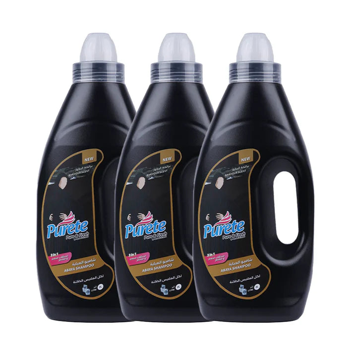Black Abaya Shampoo with alfakhama  scent