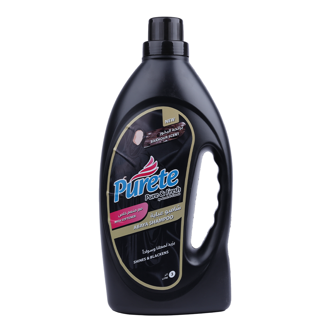 شامبو عباية  الأسود -عائلي (3liter)